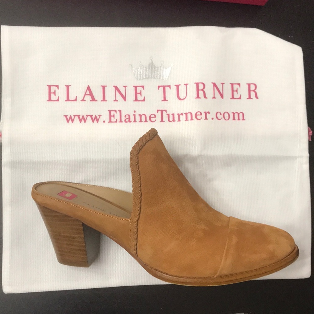 Elaine Turner Joellyn Suede Heels